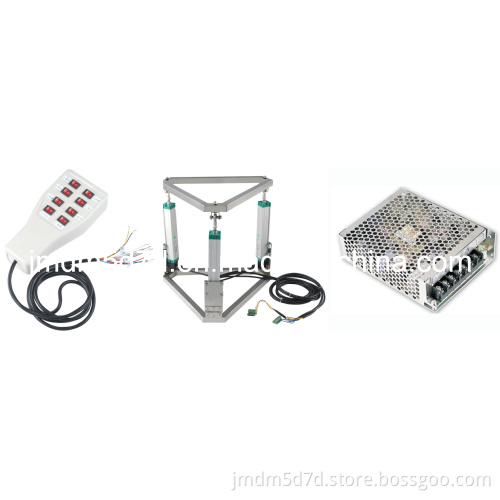3D/4D/5D Cinema Theater 3dof Joystick Motion File Acquisition System, Editor